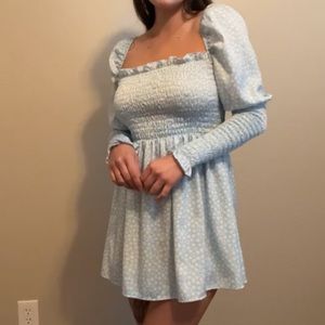 Dolls Kill Sugar Thrillz babydoll Juliette sleeve dress